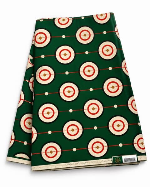 Silent Circle — Deep Green Fabric