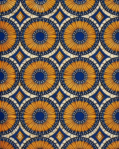 Sunwheel Cascade Fabric