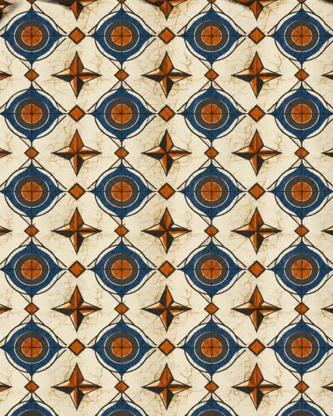Spindle Cross Fabric