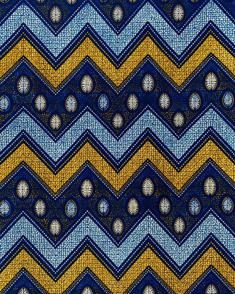 Zigzag River Fabric