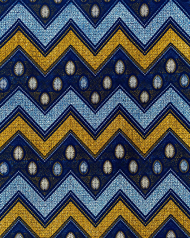 Zigzag River fabric — Pattern