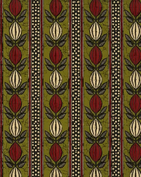 Seed Pod Stripes Fabric