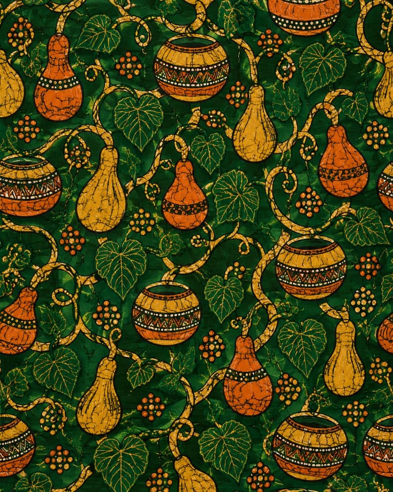 Calabash Garden fabric — Pattern
