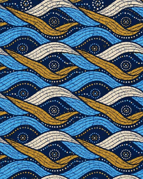 River Braid Fabric