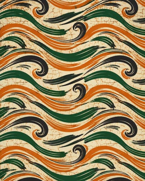 Wind Script Fabric