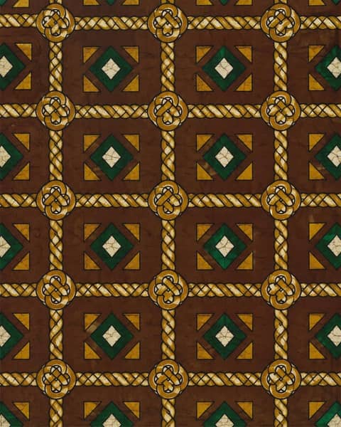 Rope Border Fabric