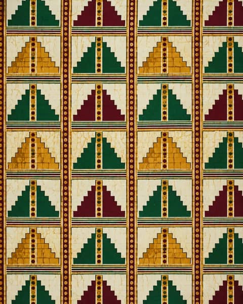 Step Border Fabric