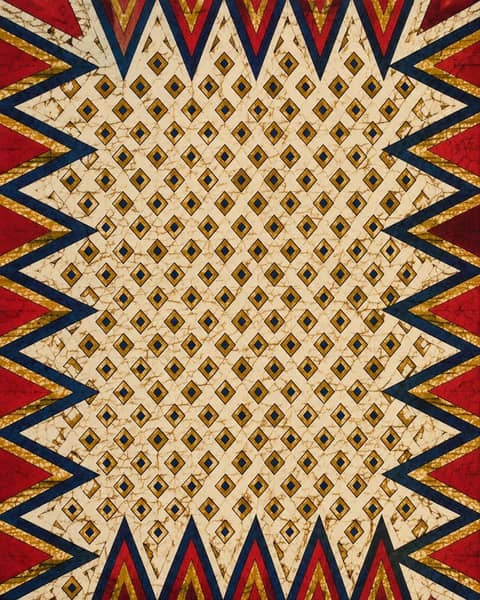 Arrow Border Fabric
