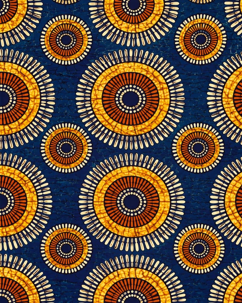 Sun Disc fabric — Pattern