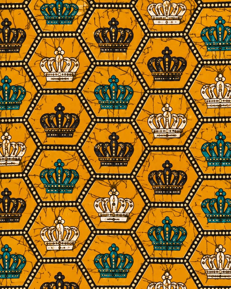Honeycomb Crown fabric — Pattern