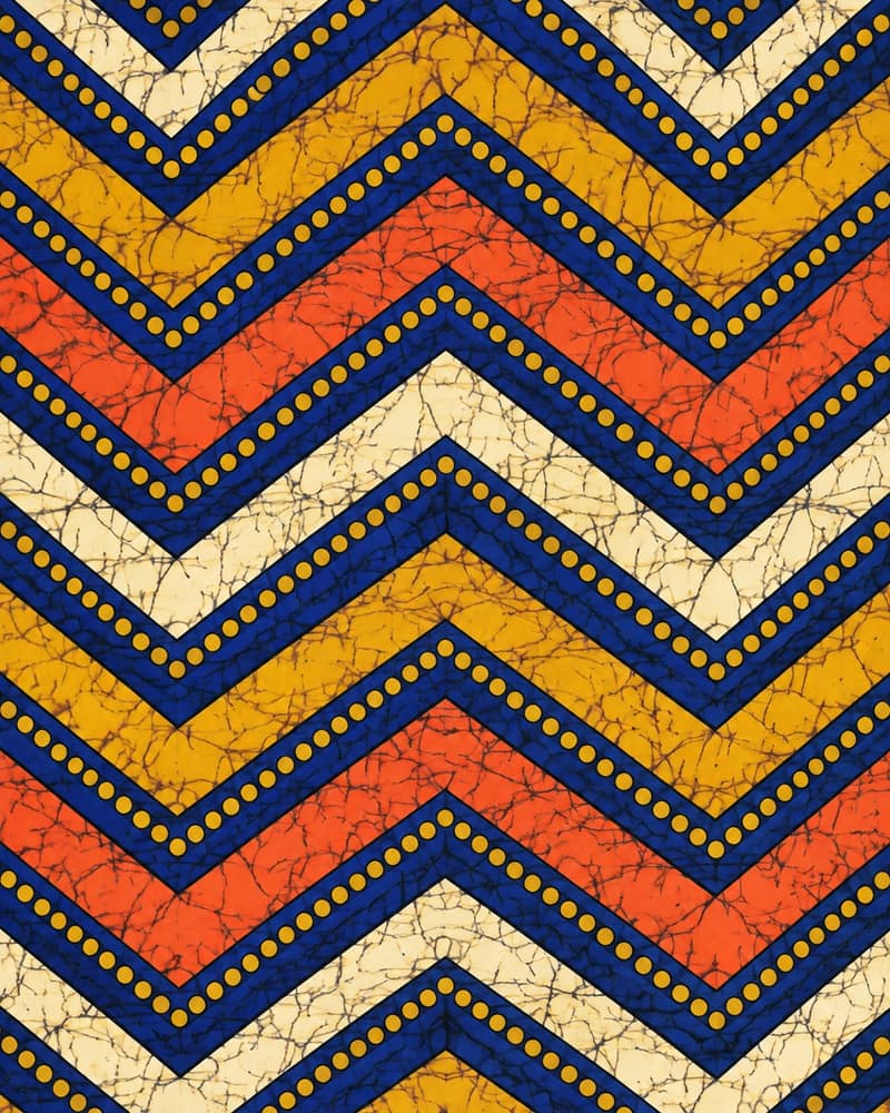 Royal Chevron fabric — Pattern