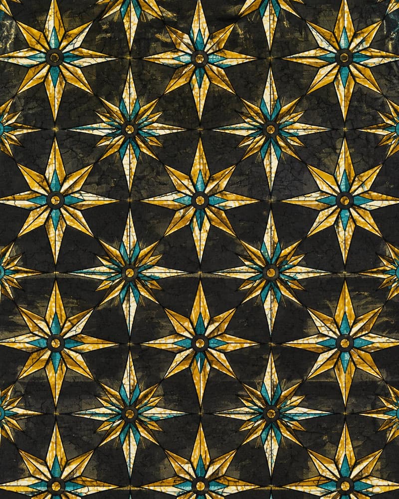 Star Compass fabric — Pattern